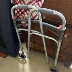 2-Wheel Walker – Lightweight Adjustable Mobility Walker