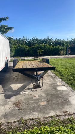 Equipment trailer7x16