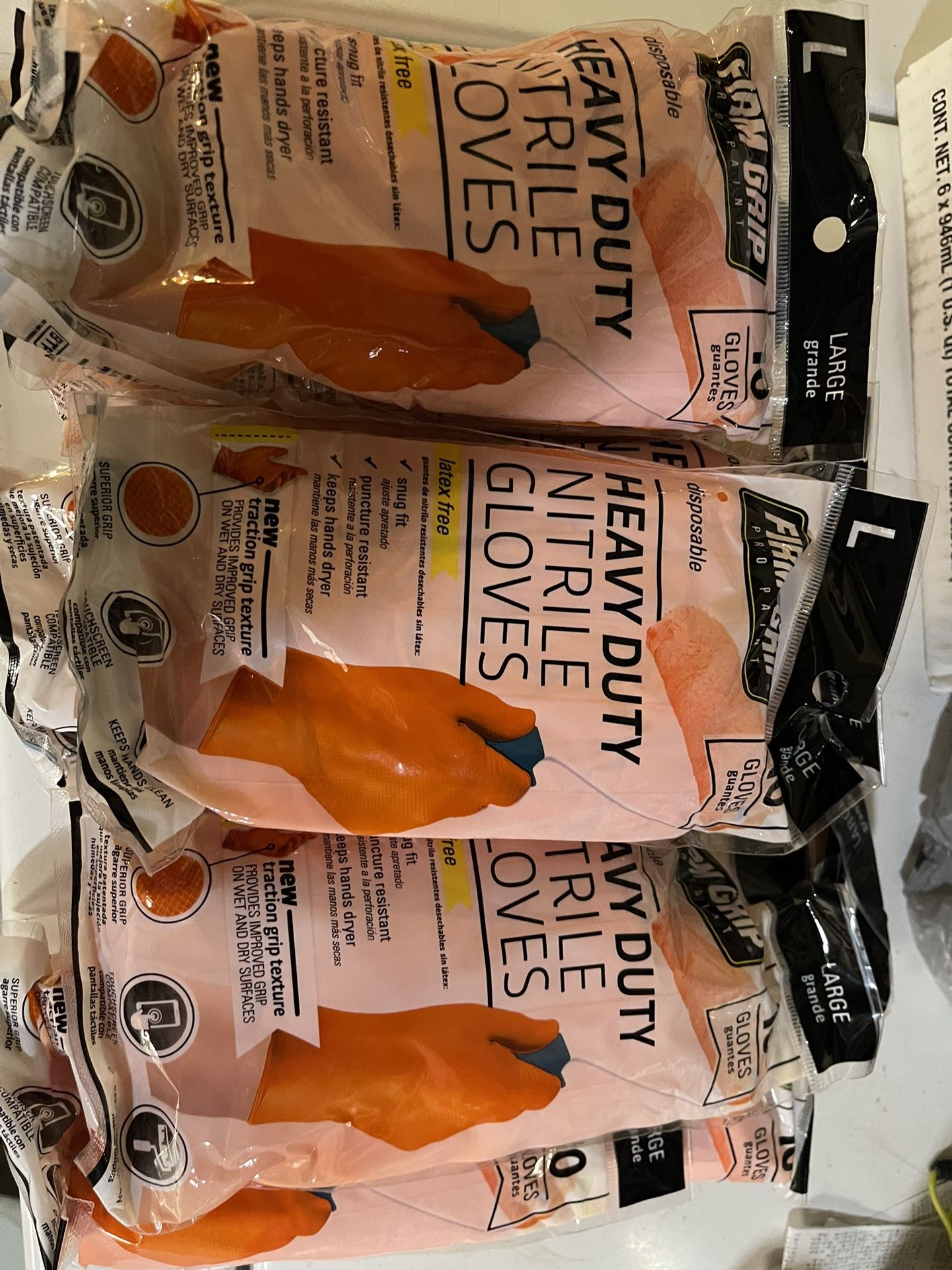 Nitrile Gloves Heavy Duty