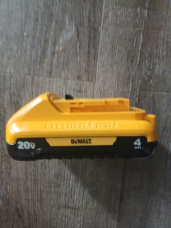 Dewalt battery