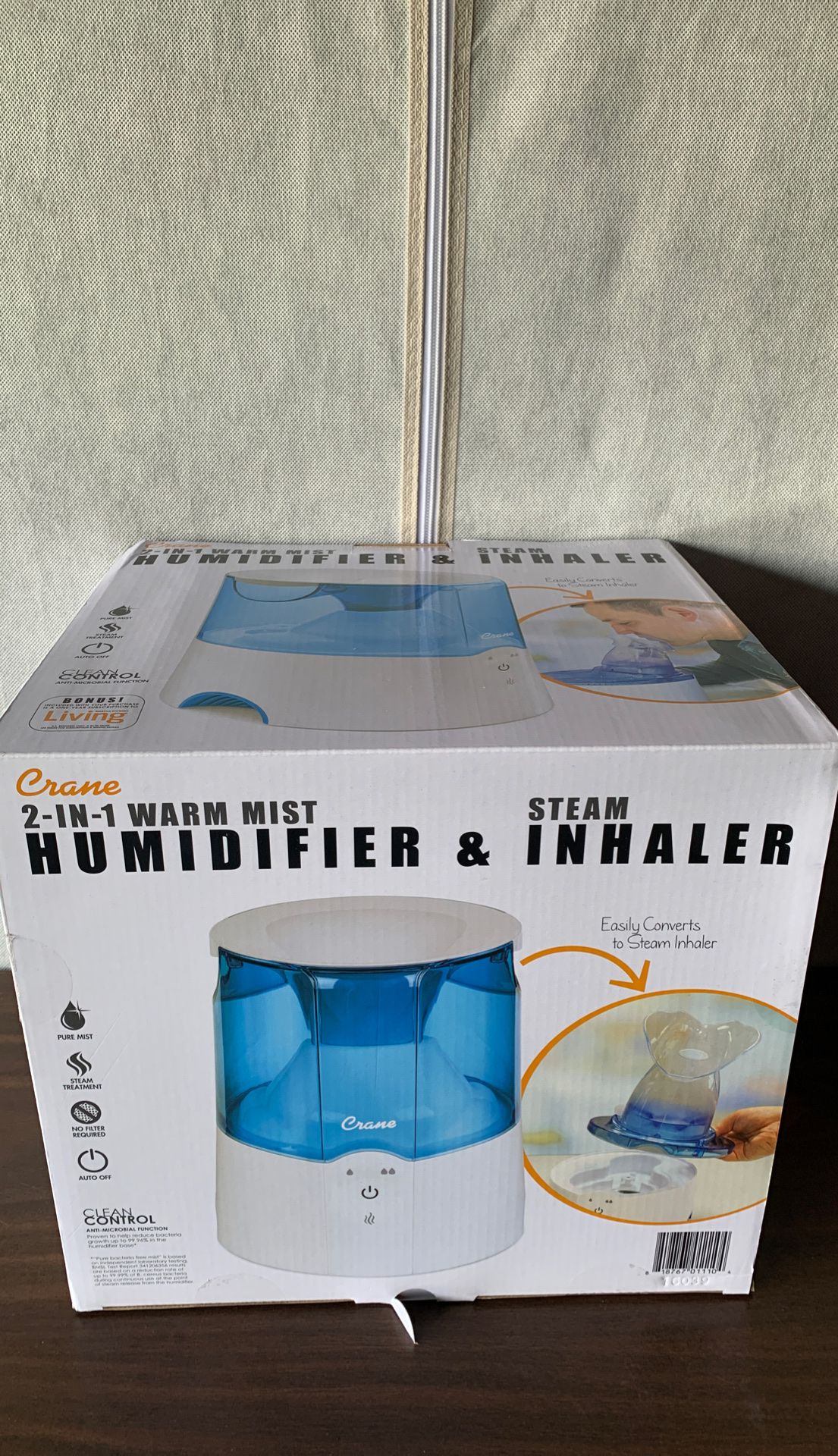 New Crane humidifier and inhaler
