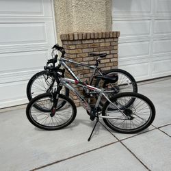 2 Mountain Bikes