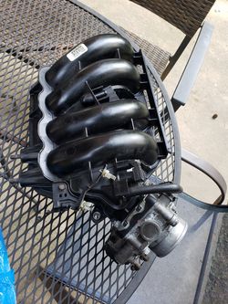 Honda Accord intake manifold throttle body