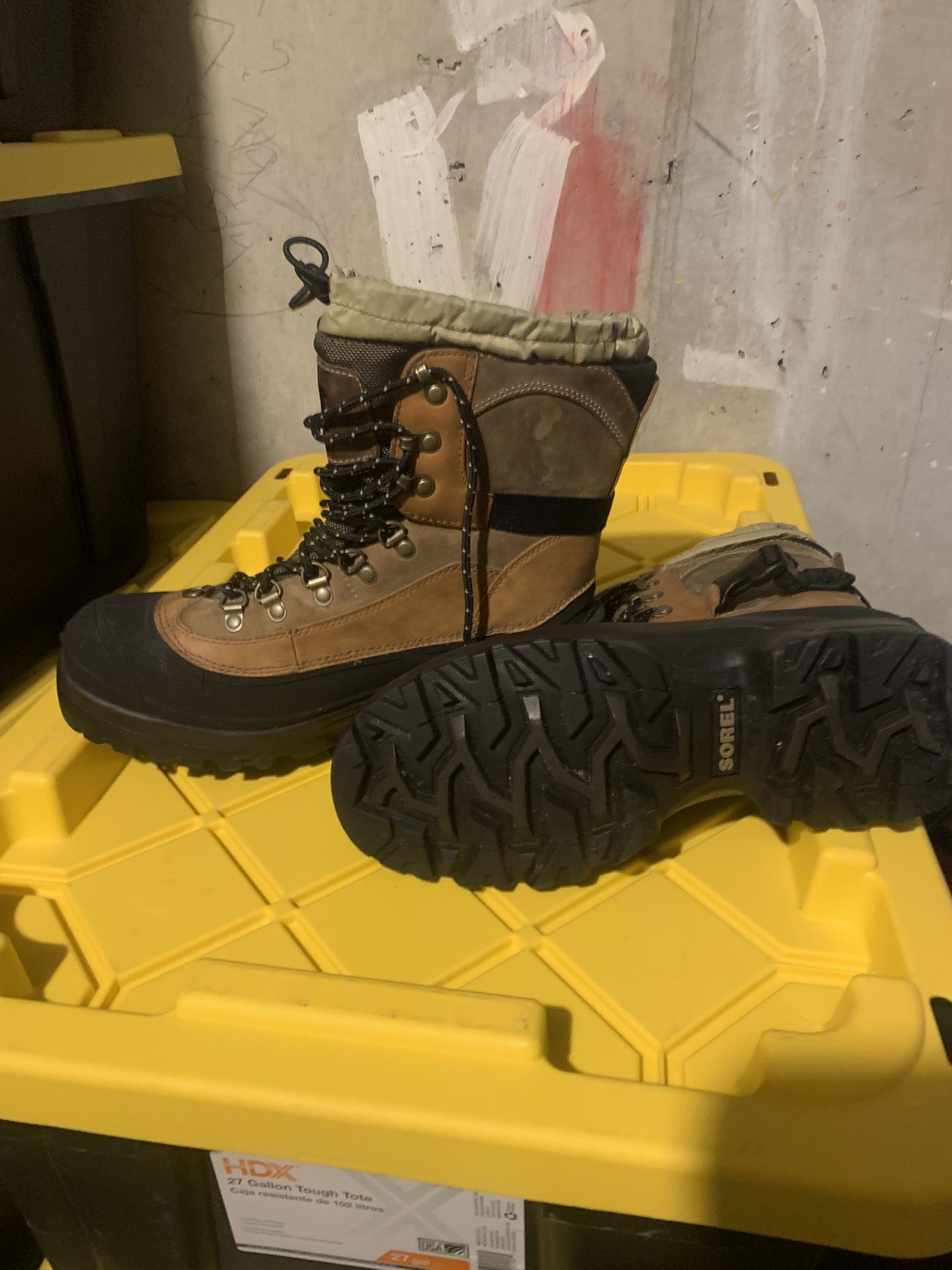 Sorel Insulated Hunting Boots Size 10