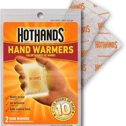 HotHands Hand Warmers - Long Lasting Safe Natural Odorless Air Activated Warmers - Up to 10 Hours of Heat - 100 Pair