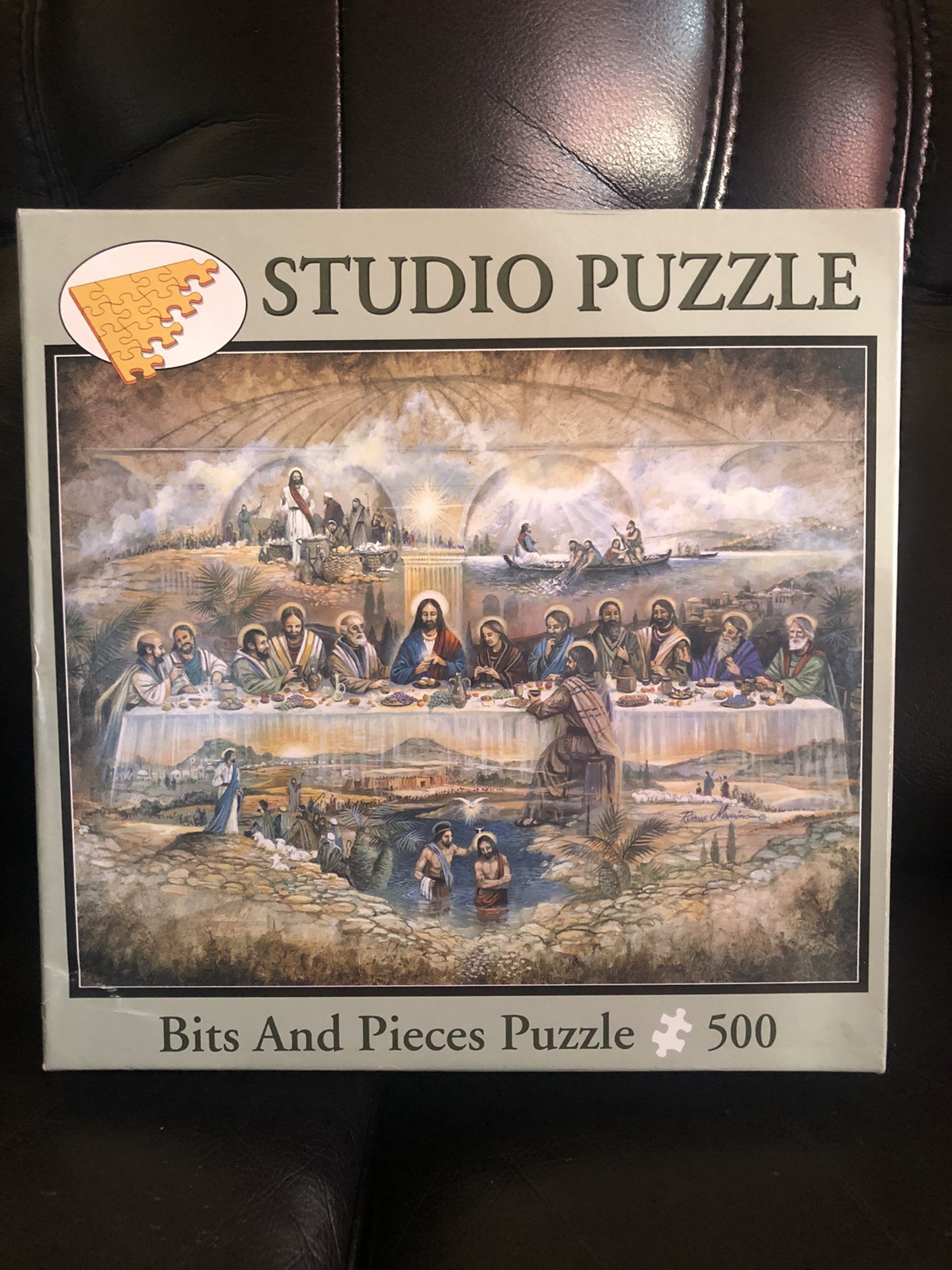 The Last Supper Studio Bits and Pieces 500 pc Jigsaw Puzzle Ruane Manning