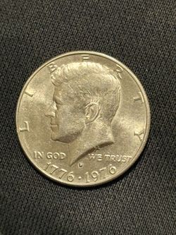 1976 Kennedy Bicentennial Half Dollar Coin
