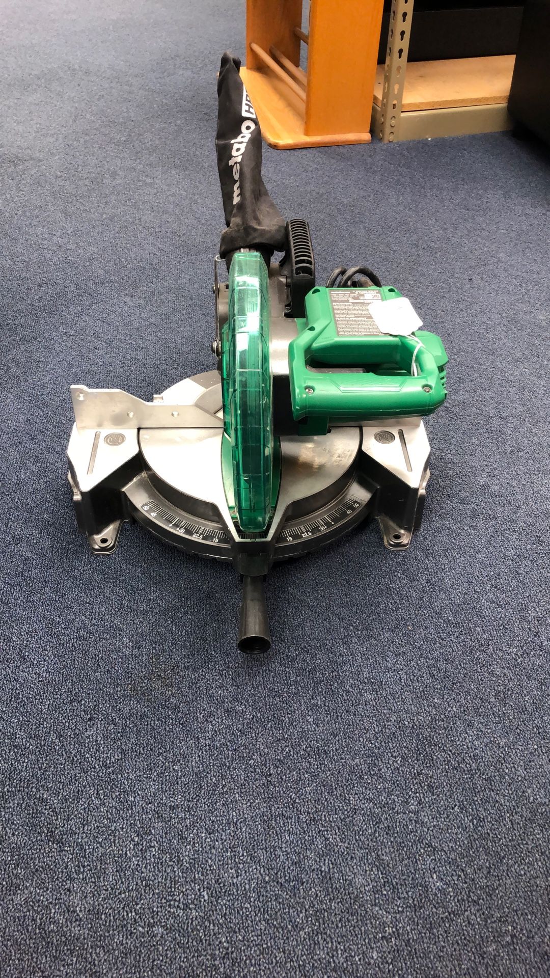 Metabo HPT C10FCG(S) 10” Compound Miter Saw Corded With Dust Bag (64592-11)