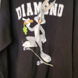 Bugs Bunny DIAMOND CREWNECK SIZE XL
