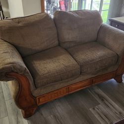 Love Seat and Couch.