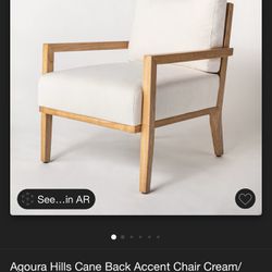 Aguora Hills Cane Back Accent Chair