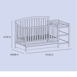 Crib And Changing Table