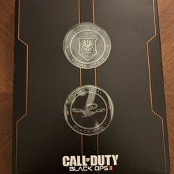 Call Of Duty Black Ops II Limited Edition Challenge Coins 