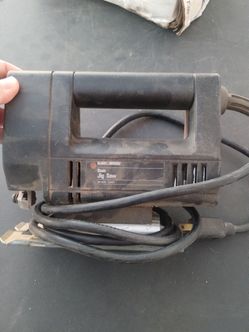 Black And Decker Variable Speed Jig Saw 7548 1/4 Hp
