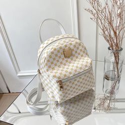 NEW White Mini Backpack