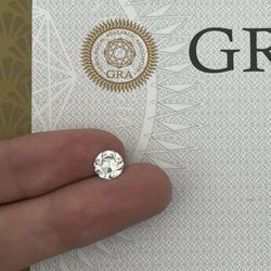 1 Carat Old European Cut OEC Moissanite Diamond Loose Stone 