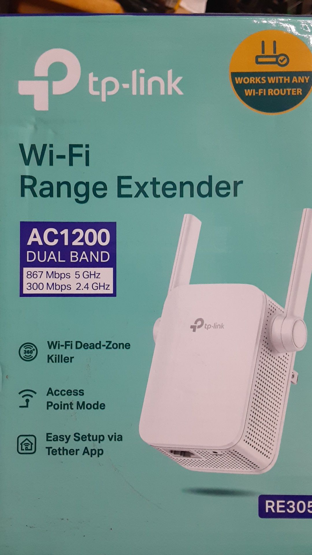 tp-link Wi-Fi Range Extender [ Router Cable Modem Booster ]