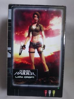  Tomb Raider LARA CROFT PUSH BUTTON SOUND Figure from JAPAN, Player Manga Anime fyi