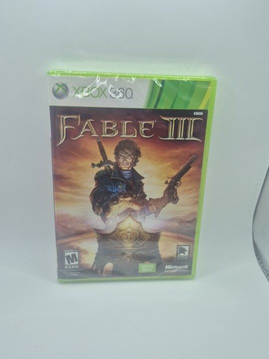 Fable III (Microsoft Xbox 360, 2010) - New/Sealed