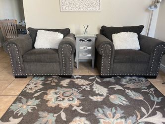 4 couch set gray in great condition