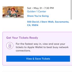 SACRAMENTO - Chelo Concert Tickets