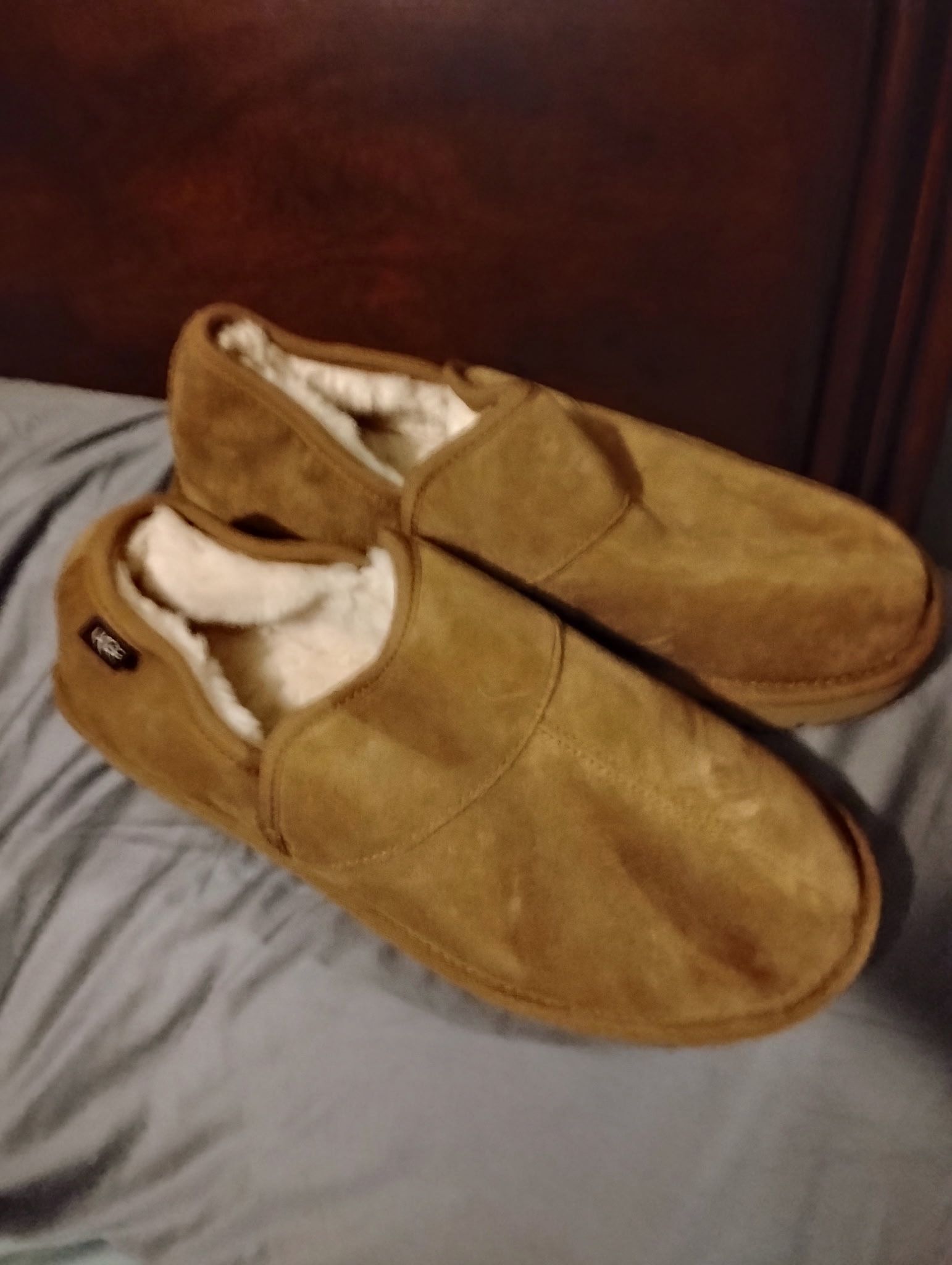 UGG Men's Scuff Romeo II Suede Slippers Size 9