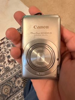 Canon PowerShot Digital Camera Silver ELPH SD1400 IS