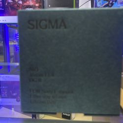 Sigma 35mm f1.4 II for Sony