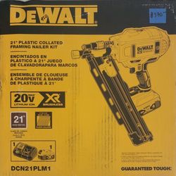 Framing nailer gun dewalt With Charger And Bettery