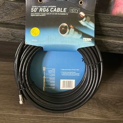 50’ RG6 Cable 