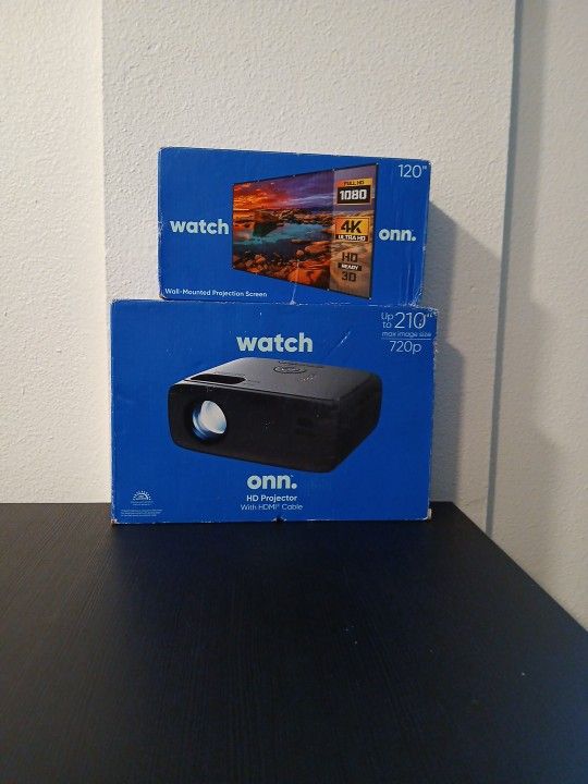 Projector & Screen