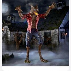 Giant Animated Immortal Animatronics Howling Werewolf