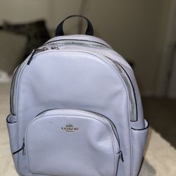 Coach Baby Blue Backpack
