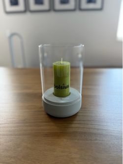 Blomus Pillar Candle Holder Indoors and outdoors