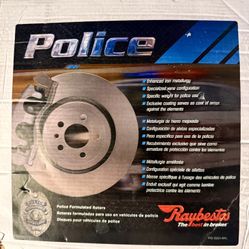 New Raybestos Premium Police Rotors And Pads 2021-2025 Ford F150