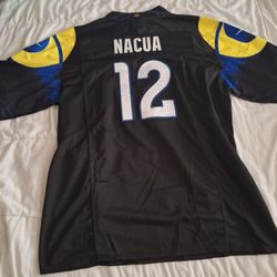 LA Rams Puka Nacua BLACK Jersey