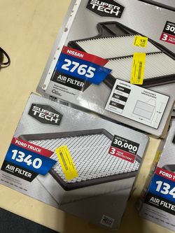 New air filters