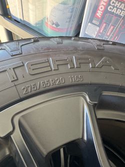 TRD off road wheels and tires