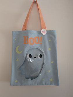 NEW Transparent Ghost Treat Bag