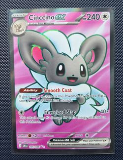 Pokemon Chaos Rising Cinccino EX  Read Description!