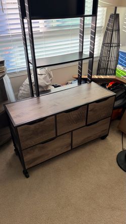 Rolling Storage Dresser