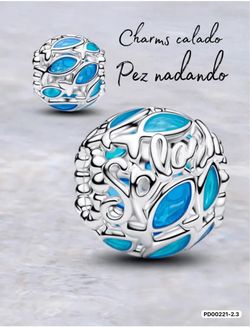 Charms pando plata pura 925 Ley