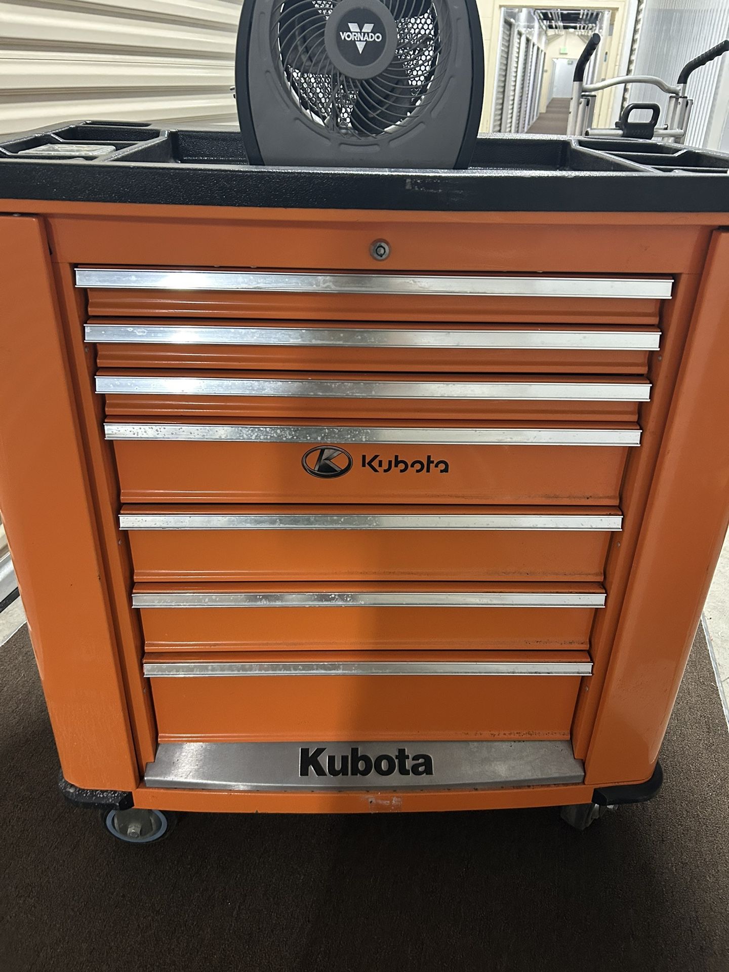 Kubota Tool Box on Wheels