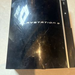 PlayStation 3 User Console, With Two Controllers 
