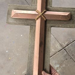 Old Antique Cross From Old Church
