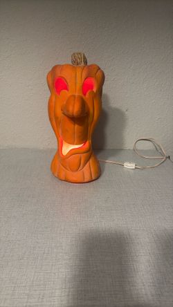 Vintage Halloween Pumpkin Light