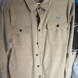 Tego Está Camisa Para Hombre Como De Lana Calientita Nueva Saiz L Color Café