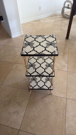 Mackenzie Childs Pretty As A Bow Side Table