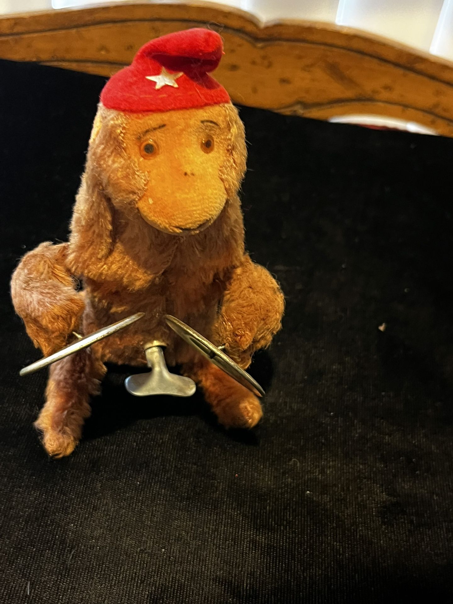 Vintage Monkey Tin Wind Up Toy