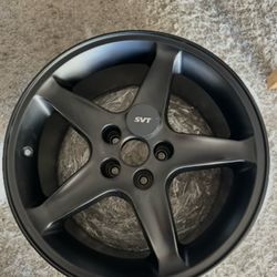 Mustang SVT Cobra R wheels(4)- 18”x9” Matte Black
